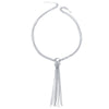 Long Tassel Necklace Multilayer Choker