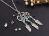 Natural Stone Dream Catcher Necklaces