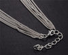 Long Tassel Necklace Multilayer Choker