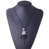 Doll Beads Charms Choker Long Necklace