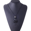 Doll Beads Charms Choker Long Necklace