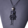 Doll Beads Charms Choker Long Necklace
