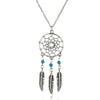 Natural Stone Dream Catcher Necklaces