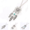 Natural Stone Dream Catcher Necklaces