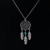 Natural Stone Dream Catcher Necklaces
