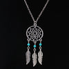 Natural Stone Dream Catcher Necklaces