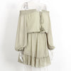 Short Chiffon Vintage Dress