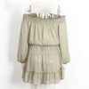 Short Chiffon Vintage Dress