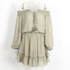 Short Chiffon Vintage Dress