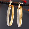 Vintage Scrub Round Earring