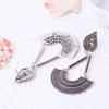 Hollow Pendant Leaves Earring