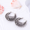 Hollow Pendant Leaves Earring