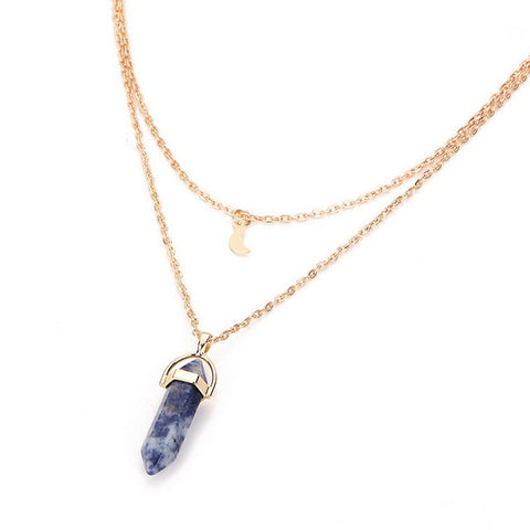 Natural Stone Pendants Necklaces