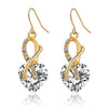 Heart Crystal Earrings