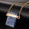 Stone Gold Color Necklace