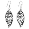 Hollow Pendant Leaves Earring