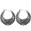 Hollow Pendant Leaves Earring
