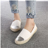 PU Leather Espadrilles