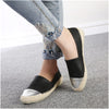 PU Leather Espadrilles