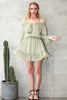 Short Chiffon Vintage Dress
