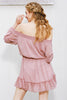 Short Chiffon Vintage Dress