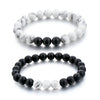 Natural Stone Couple Bracelet Fashion Pulsera