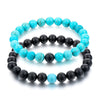 Natural Stone Couple Bracelet Fashion Pulsera