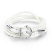 PU Leather Anchor Bracelets Pulsera