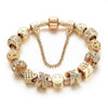 Crystal Heart Beads DIY Charm Bracelets & Bangles