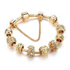 Crystal Heart Beads DIY Charm Bracelets & Bangles