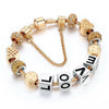 Crystal Heart Beads DIY Charm Bracelets & Bangles