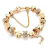Crystal Heart Beads DIY Charm Bracelets & Bangles