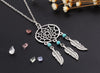Natural Stone Dream Catcher Necklaces
