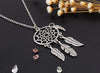 Natural Stone Dream Catcher Necklaces