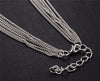 Long Tassel Necklace Multilayer Choker