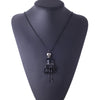 Doll Beads Charms Choker Long Necklace