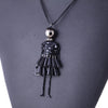Doll Beads Charms Choker Long Necklace