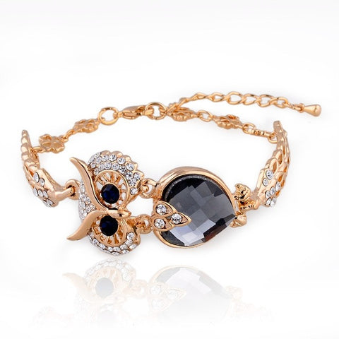 Gold Owl Bracelets