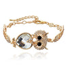 Gold Owl Bracelets