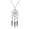Natural Stone Dream Catcher Necklaces