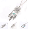 Natural Stone Dream Catcher Necklaces