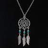 Natural Stone Dream Catcher Necklaces