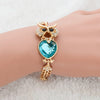 Gold Owl Bracelets