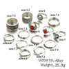 14pcs/set Midi Finger Rings Set