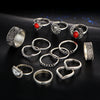 14pcs/set Midi Finger Rings Set
