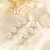 Round Imitation Simulated Pearl Drop Earrings
