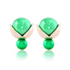 Ball Earrings Double Sided