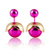 Ball Earrings Double Sided