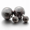 Ball Earrings Double Sided