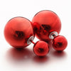 Ball Earrings Double Sided